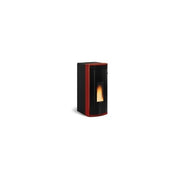La Nordica 1280750 Sibilla Plus Stufa a Pellet 15 Kg 235 m³ 88% Efficienza colore Nero Bordeaux