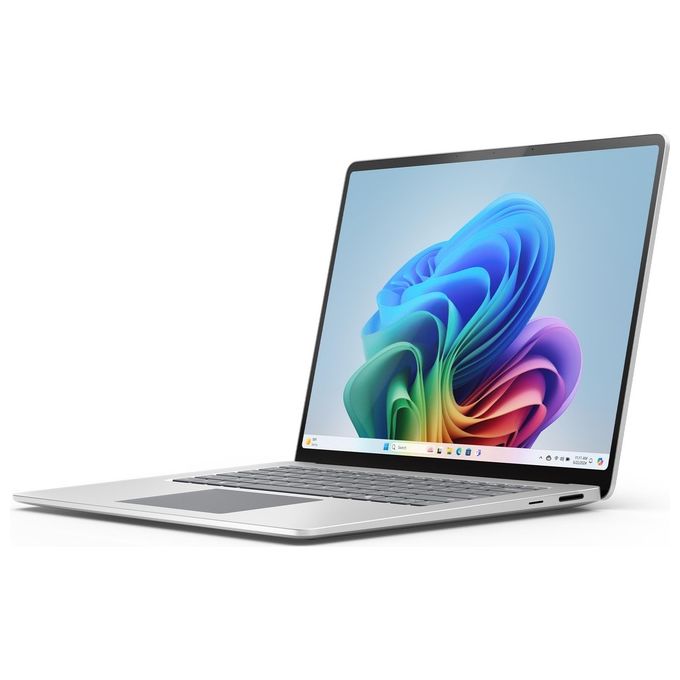 Microsoft ZHG-00010 Surface Laptop 7 Notebook Copilot+ PC 15'' Touch Snapdragon X Elite 16GB RAM 256GB SSD Windows 11 Home colore Platino