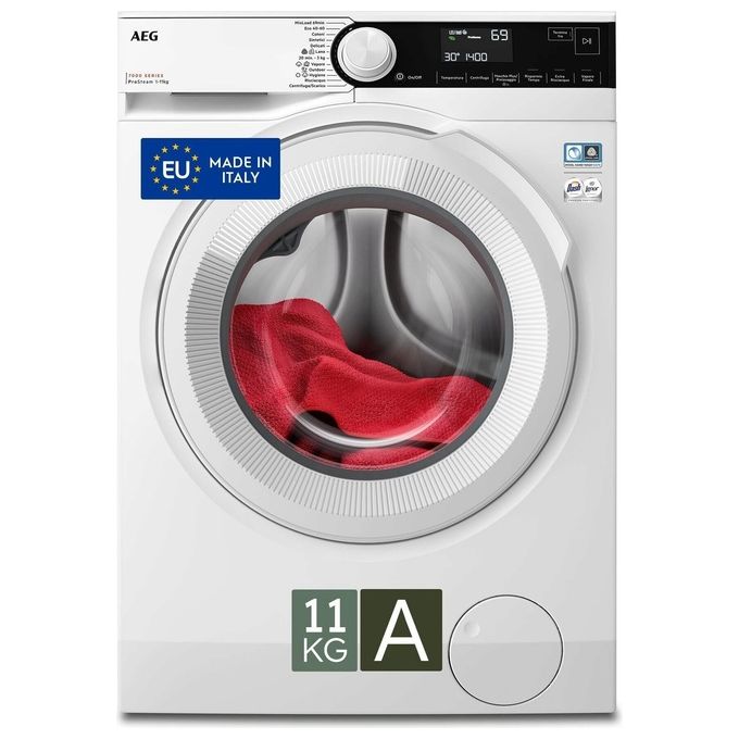 AEG LR7H114AW ProSteam Serie 7000 Lavatrice Caricamento Frontale 11Kg Classe Energetica A