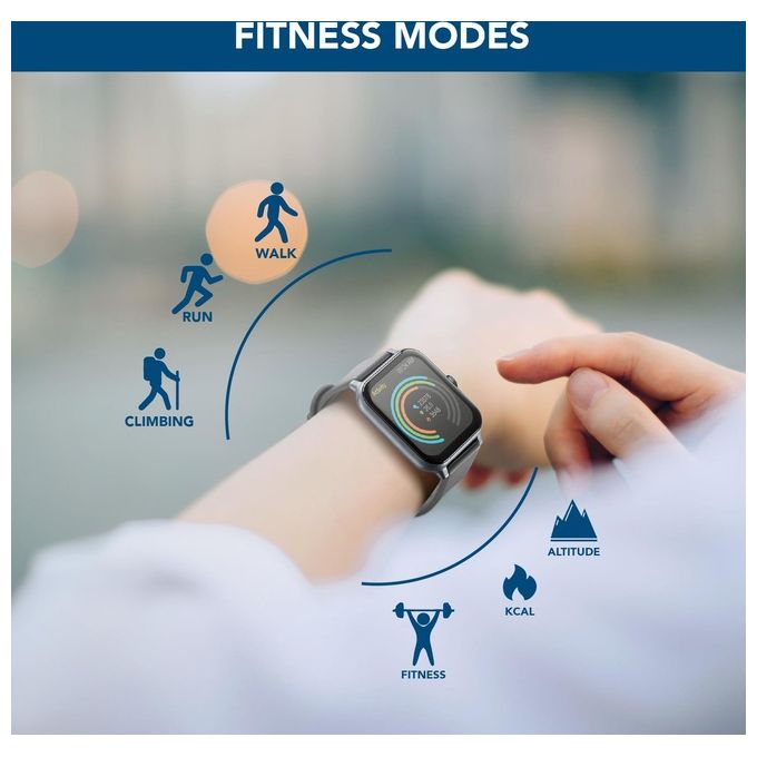 Cellular Line ION LED Salute Sport Notifiche Bluetooth Nero