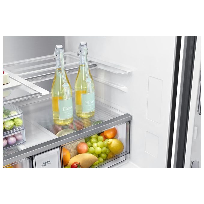 Samsung RF65DG9H0ESREF Family Hub Frigorifero 4 Porte 636 L 183 cm Classe E 37 dB Total No Frost Wi-Fi colore Inox Spazzolato