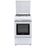 De'Longhi DL554GW Cucina a gas 4 fuochi forno a gas 69 L Classe A (85x50x50 cm) colore Bianco