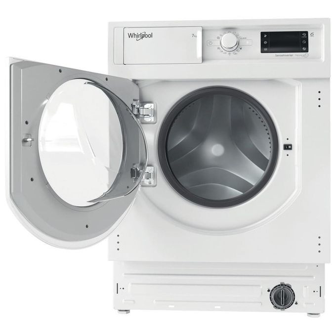 Whirlpool BI WMWG 71483E EU N Lavatrice da incasso Frontale 7 Kg 1400 rpm Classe D Motore Inverter FreshCare+ AquaStop (82x60x55 cm) colore Bianco