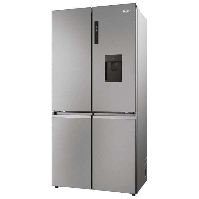 Haier HCR5919EHMP Cube 90 Serie 5 Frigorifero Americano Side by Side 525 L 190 cm Classe E 38 dB Total No Frost colore Inox