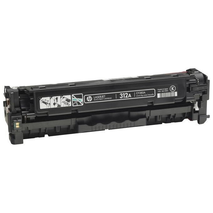 HP 312A Nero originale LaserJet cartuccia toner ( CF380A ) per Color LaserJet Pro MFP M476dn, MFP M476dw, MFP M476nw