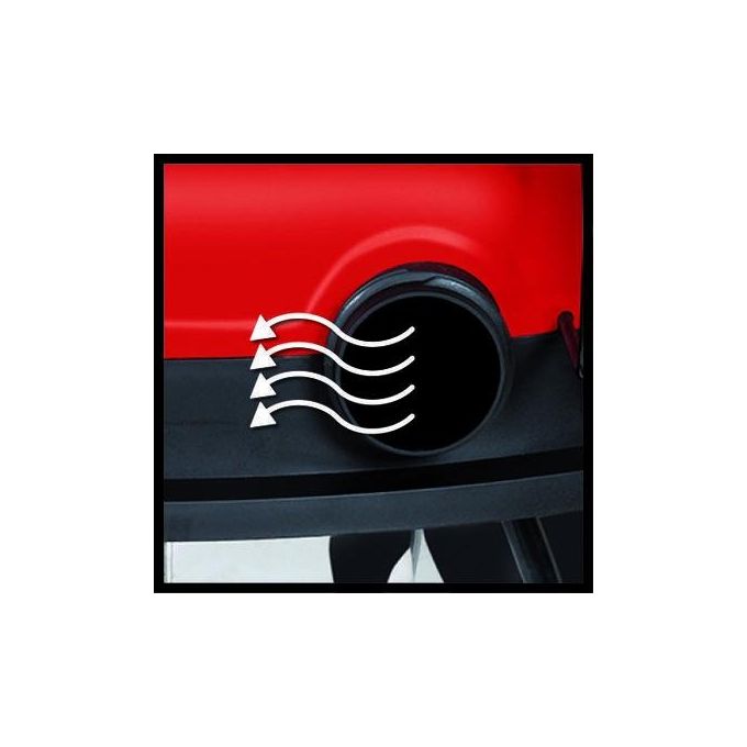 Einhell 2342475 TE-VC 2350 SACL Aspirasolidi e Liquidi 1600 W 50 L Classe L Filtro HEPA 230 mbar colore Rosso