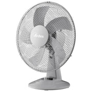 Ardes AR5ST40G Steelo 40G Ventilatore da Tavolo 40 cm 5 Pale 50W 3 Velocita' Oscillante 52 dB colore Grigio