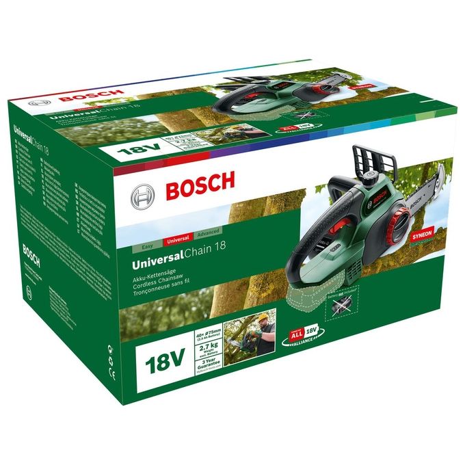 Bosch Universalchain 18 Motosega A Batteria (Batteria Non Inclusa)