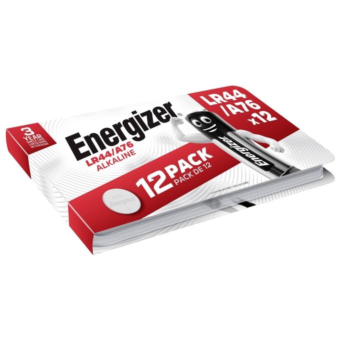 Energizer Confezione da 12 Batterie LR44