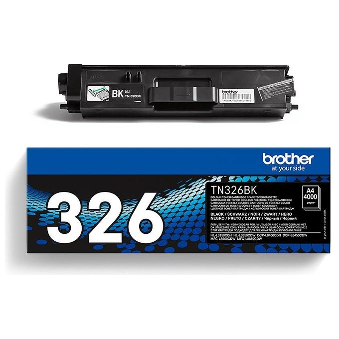 Brother Toner Tn-326bk 4000pg. per Hl-l8250-l8350 Dcp-l8400-l8450 MFC-l8650-l8850