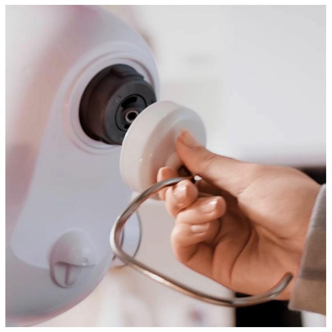 Bosch MUMS2AW00 Serie 2 Robot da Cucina 700W 3.8L 4 Velocita' Movimento Planetario 3D colore Bianco