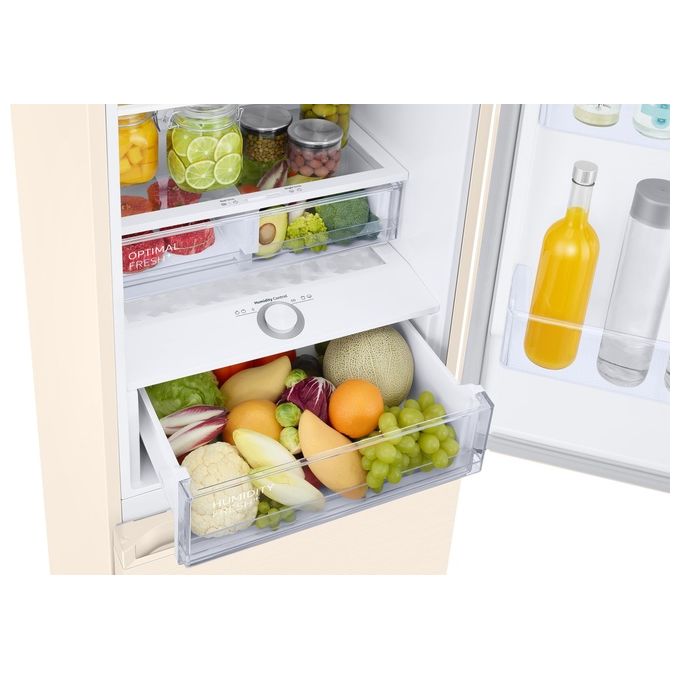 Samsung RB38C603DEL EcoFlex AI Frigorifero Combinato 390 L 203 cm Classe D 35 dB Total No Frost Wi-Fi SpaceMax colore Sabbia