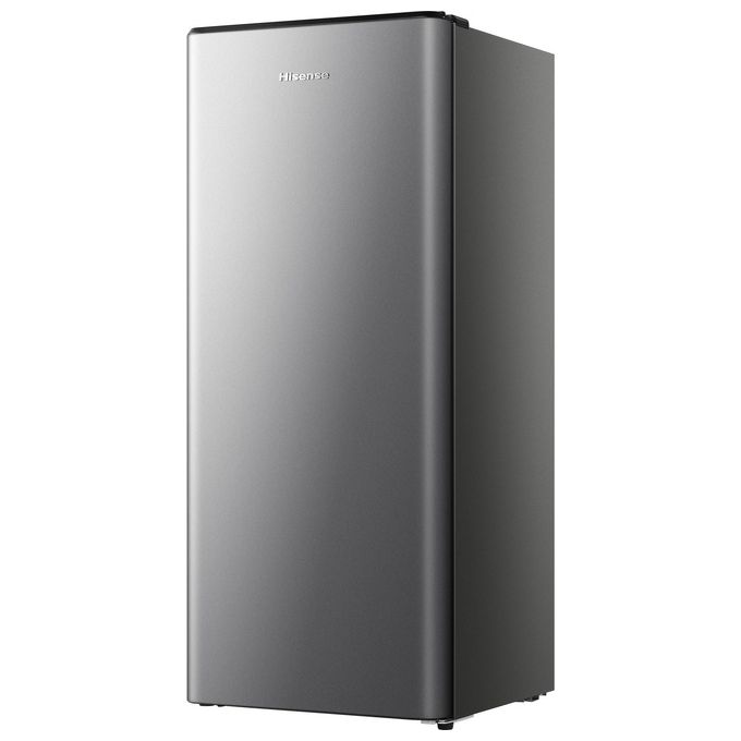 Hisense RR220D4BDE Frigorifero Monoporta 165 L 126.5 cm Classe E 37 dB Raffreddamento Statico colore Argento