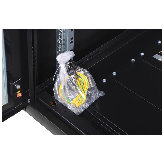 Digitus Armadio 22 Unita' Linea Professionale (a)1200 X (l)600 X (p) 800 Mm. Colore Nero Ral 9005