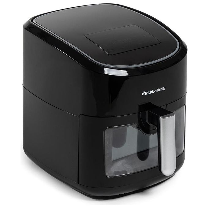 Melchioni Family B2034713 GAIA Friggitrice ad aria 8 L 1800 W 13 programmi Display Touch colore Nero
