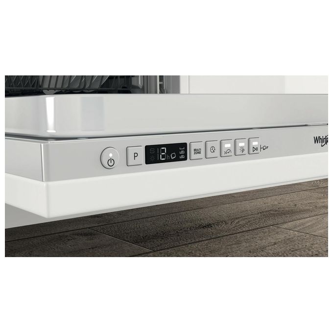 Whirlpool W6ID741AS Lavastoviglie da Incasso a Scomparsa Totale 14 coperti Classe C 41 dB 6TH SENSE NaturalDry (82x60x55 cm) colore Argento