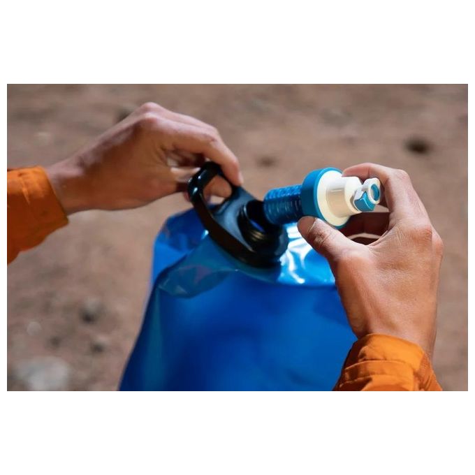 Katadyn 8020859 BeFree Filtro a Gravita' 6 L Flusso 2 l-min con Filtro EZ-Clean colore Nero Blu