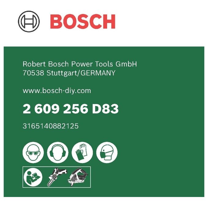 Bosch 2609256D83 NanoBlade Wood Basic 50 Lama a Catena per Micro Sega EasyCut AdvancedCut profondita' taglio 50 mm