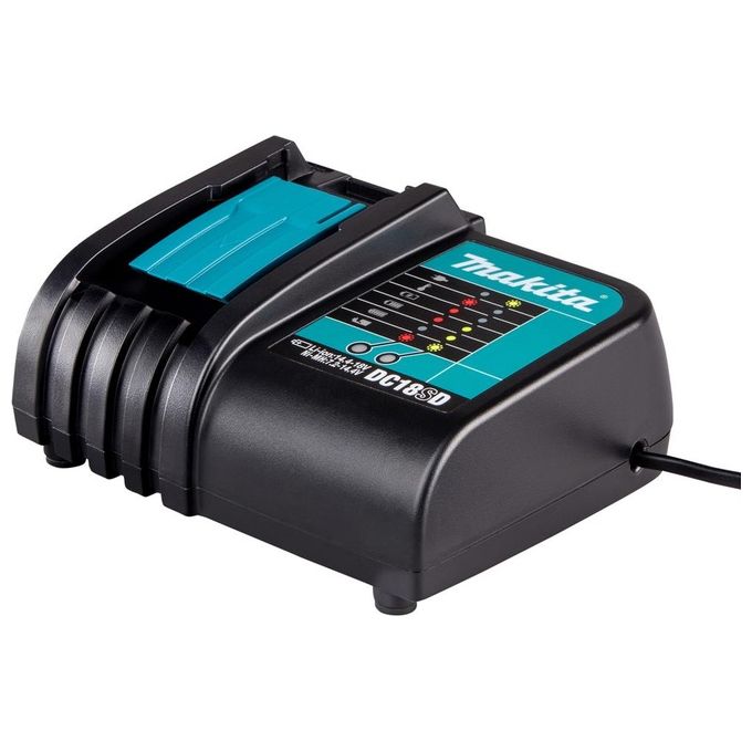 Makita DC18SD Caricabatterie LXT Li-ion 14,4V 18V 2,6A ingresso 100-240V