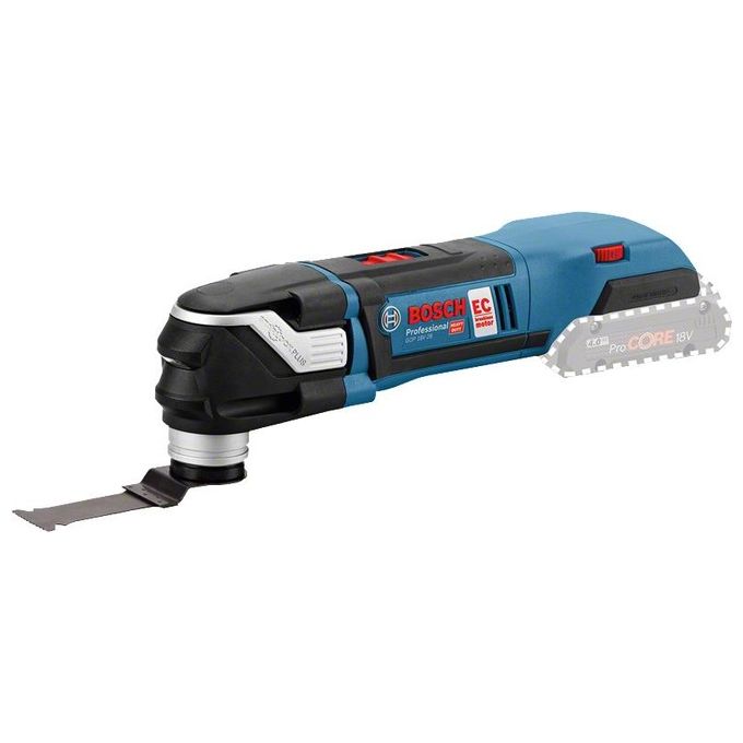 Bosch 0 601 8B6 002 GOP 18V-28 Professional Utensile Multifunzione 18 V Motore Brushless Sistema StarlockPlus Oscillazioni 8000 20000 rpm colore Nero