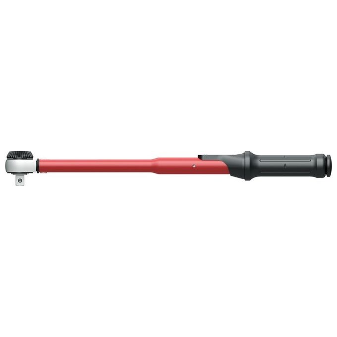 GEDORE Red 3300187 Set per cambio ruote 3 pezzi chiave dinamometrica 40-200 Nm cricchetto telescopico boccole 17 19 21 mm colore Nero-Rosso