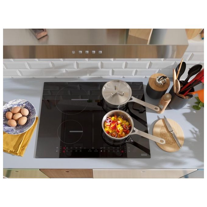 Franke FSM 654 I B BK Smart Piano cottura a induzione 65 cm 4 zone Touch Control Booster colore Nero