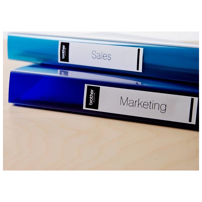 Brother QL-600B Stampante per Etichette Termica Diretta 300x600 dpi USB 62 mm colore Blu