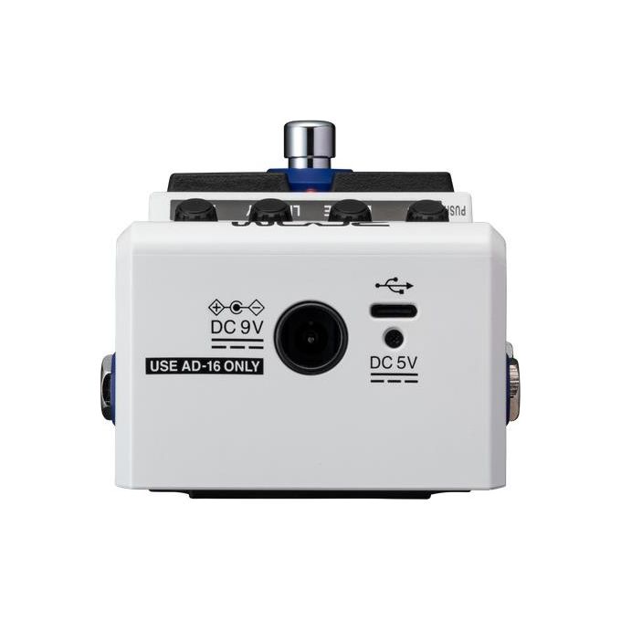 Zoom MS-50G+ Pedale Multieffetto per Chitarra 100 Effetti 2 Uscite Stereo Alimentazione USB e Batteria AA Schermo LCD a Colori colore Nero Bianco