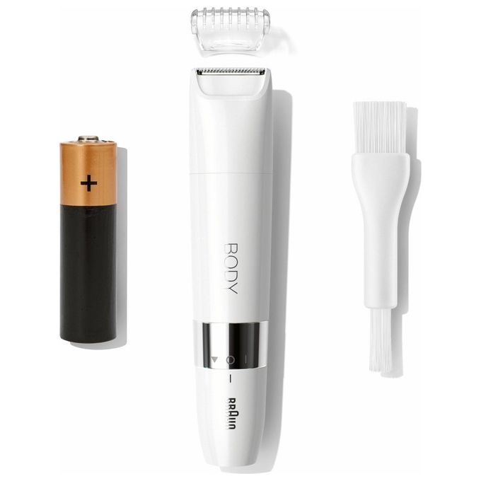 Braun BS1000 Mini Rifinitore Elettrico Corpo Wet Dry Unisex 1 testina colore Bianco