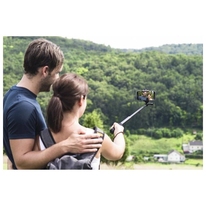 Hama Selfie 90 Supporto per Action Cam 2 in 1 30-90cm Nero