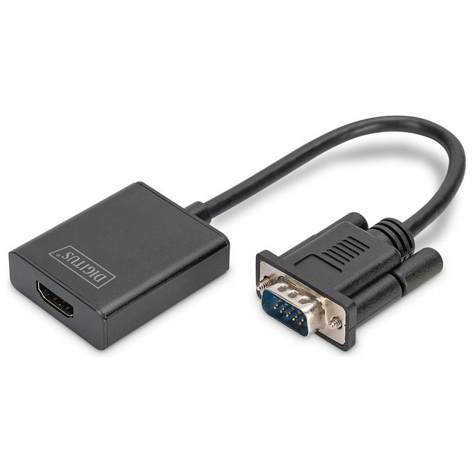 Digitus Adattatore Pc Vga Monitor Hdmi con Audio