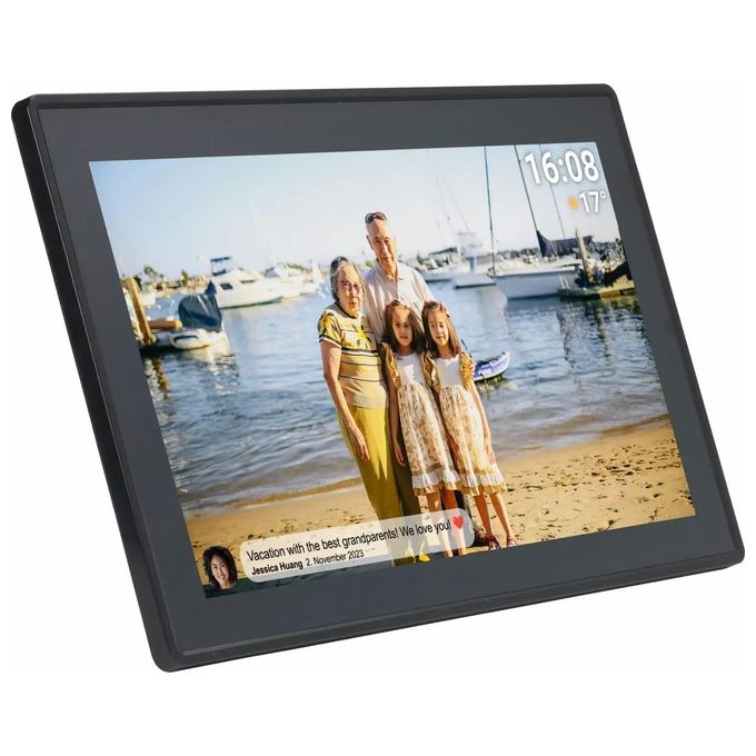 Denver PFF-1515B Frameo Cornice Digitale 15.6'' Touch Screen Wi-Fi 1920x1080 16 GB colore Nero