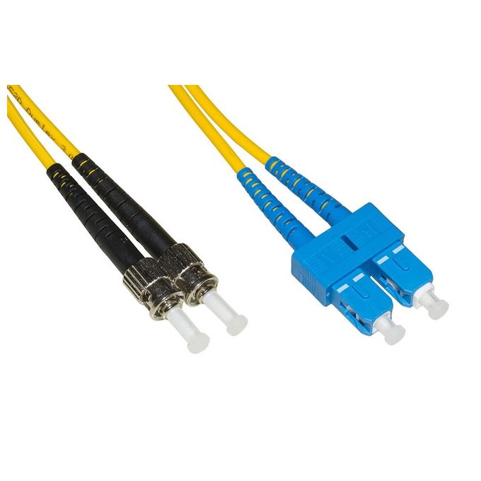 Link cavo fibra ottica sc a st singlemode duplex upc mt.5