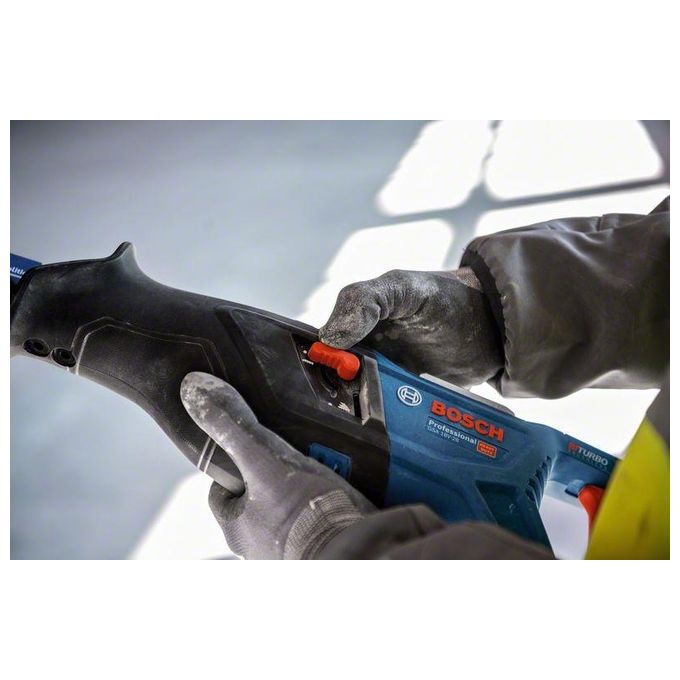 Bosch Professional 06016C0000 GSA 18V-28 Sega a Sciabola a Batteria 18 V Tecnologia BITURBO Brushless Senza Batteria e Caricabatteria colore Nero
