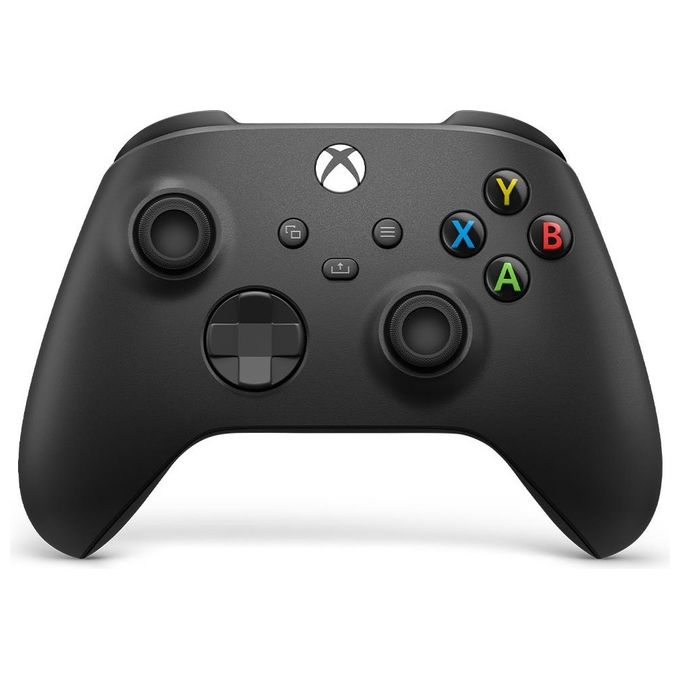 Microsoft QAT-00009 Xbox Wireless Controller Gamepad Analogico Digitale Bluetooth per Xbox Series X S One PC iOS Android colore Nero