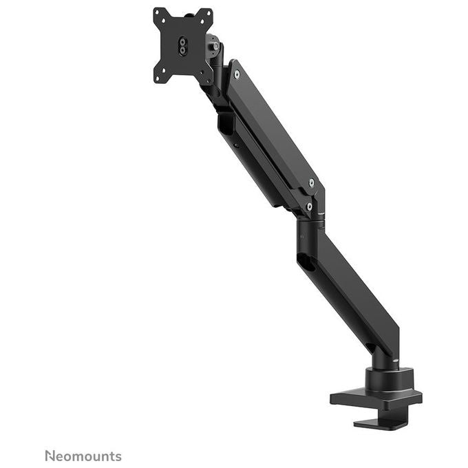 Neomounts NM-D775BLACKPLUS Braccio per Monitor 10-49'' con Molla a Gas Regolabile in Altezza e Rotazione 360° colore Nero