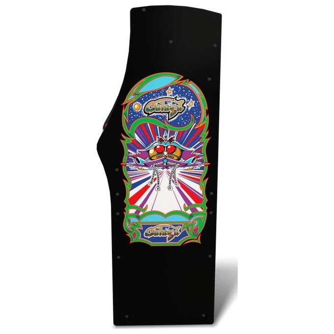 ARCADE1UP 1237971 Galaga Deluxe Cabinato Arcade 14 Giochi Schermo 17'' WiFi colore Nero
