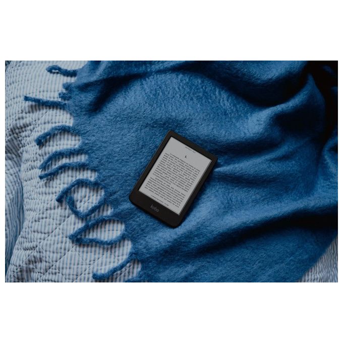 Kobo KOBO CLARA BW eReader Display E Ink Carta 1300 HD 6'' antiriflesso 16 GB Bluetooth IPX8 Modalita' Scura colore Nero