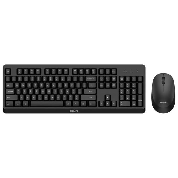 Philips 3000 series SPT6307BL-34 Tastiera Mouse Incluso RF Wireless QWERTY Inglese Nero