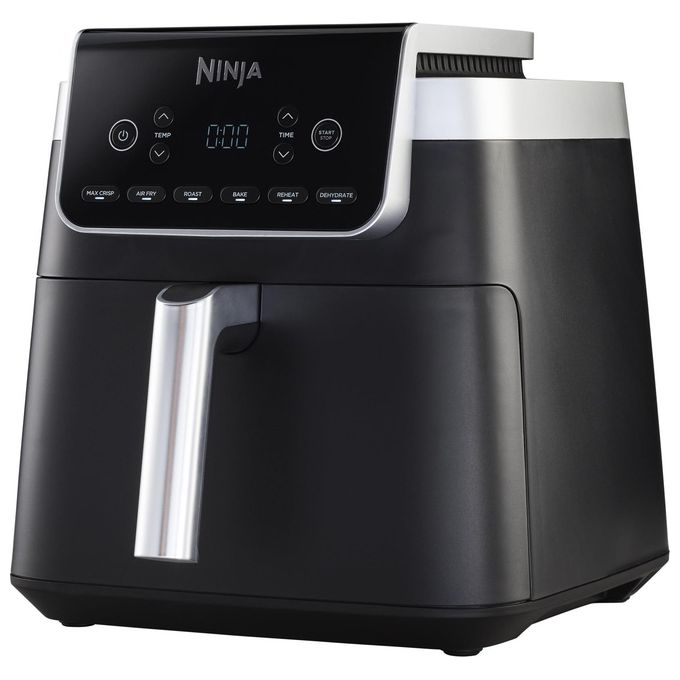 Ninja AF180EU Friggitrice ad aria 6.2 L 2000W 6 Programmi Display Digitale Antiaderente Lavastoviglie colore Nero