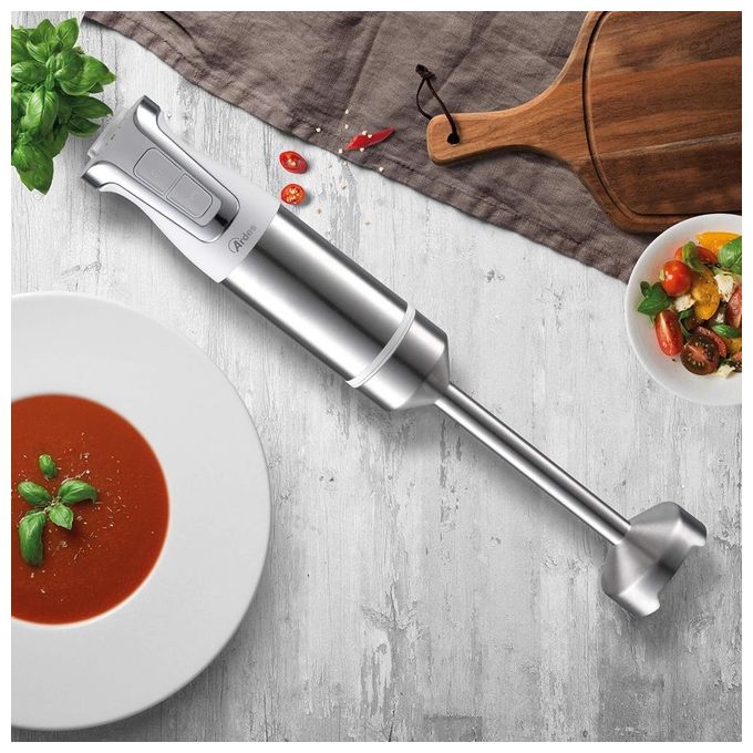 Ardes ARMIX02 NEO Frullatore ad Immersione 1000W 17400 rpm 4 lame 21 cm 2 Velocita' colore Acciaio Inossidabile