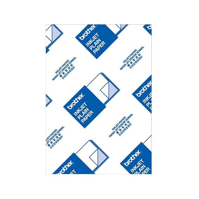 Brother Carta ink-jet A4, 72,5 g-m2, 250 fogli.