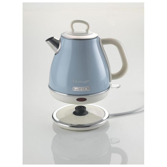 Ariete 2868 Bollitore Elettrico 1Lt 1630W Vintage Celeste