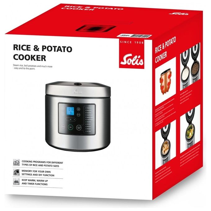 Solis Rice e Potato Cooker 8161 Cuociriso