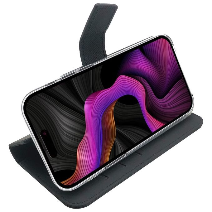Celly Wally Case per iPhone 15 Plus Nero