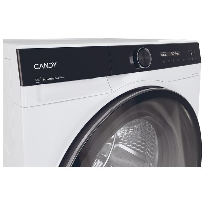 Candy BWS6106B8-S ProWashandDry 700 Lavasciuga 10-6 Kg 1600 rpm Classe A Motore Inverter Vapore Wi-Fi (85x60x61 cm) colore Bianco