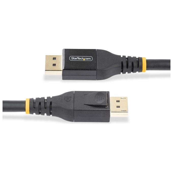 StarTech.com DP14A-10M-DP-CABLE Cavo DisplayPort 1.4 Attivo Certificato VESA 10m 8K 60Hz 4K 120Hz HBR3 HDR10 MST DSC 1.2 HDCP 2.2 colore Nero