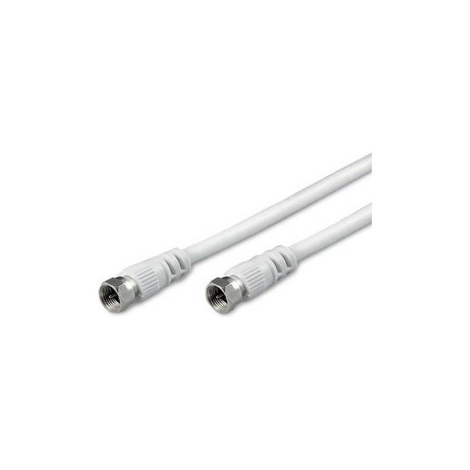 Nuova Video Suono Cavo 19-01 Antenna F-F  5mt Bianco