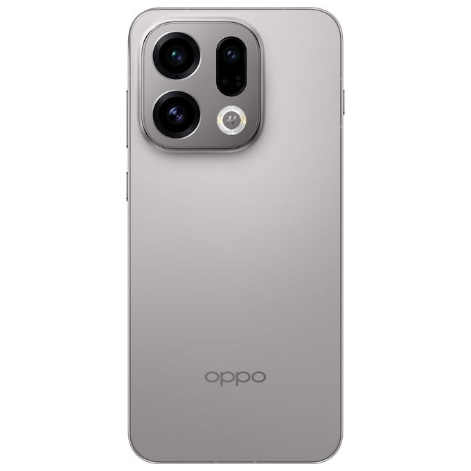 Oppo Find X9 5G, Smartphone AI, Tripla Fotocamera 50+50+50MP, 12GB RAM, 512GB ROM, Grigio Titanio