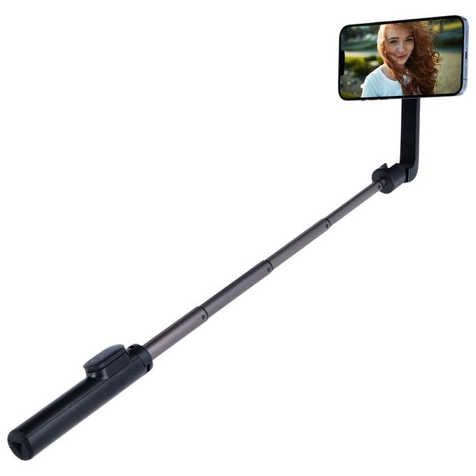 Rollei 23065 Treppiede per Smartphone con Supporto Magnetico MagSafe e Telecomando Bluetooth colore Nero
